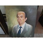 Средна картина масло на платно Испания - 3772